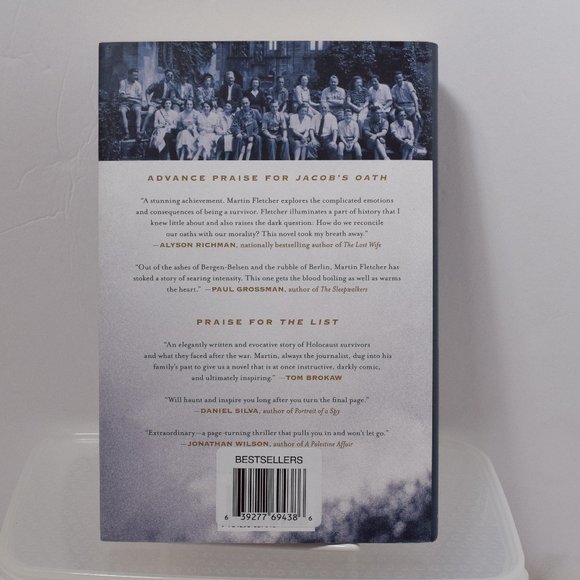 Jacobs Oath by Martin Fletcher First Edition 2013 Hardcover Dust Jacket New - Picture 2 of 10